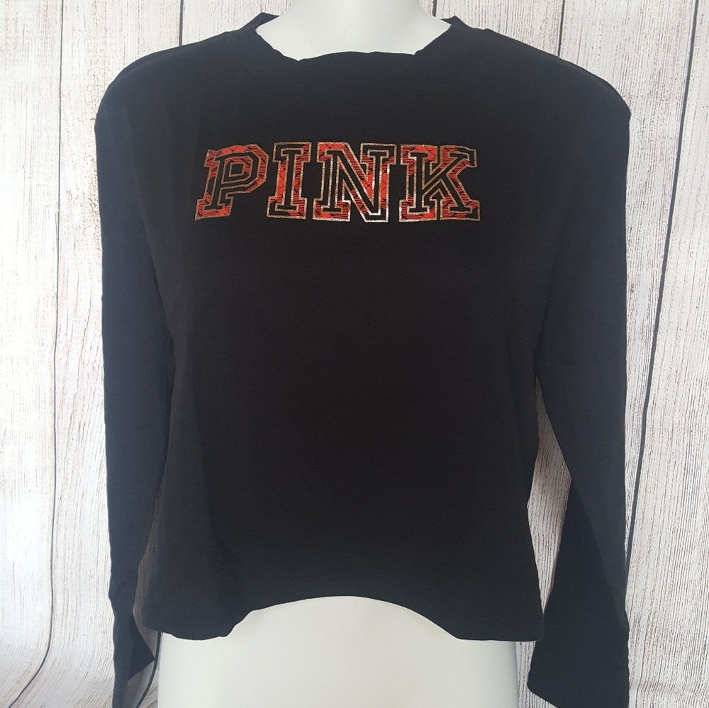 Victoria secret pink crop Top